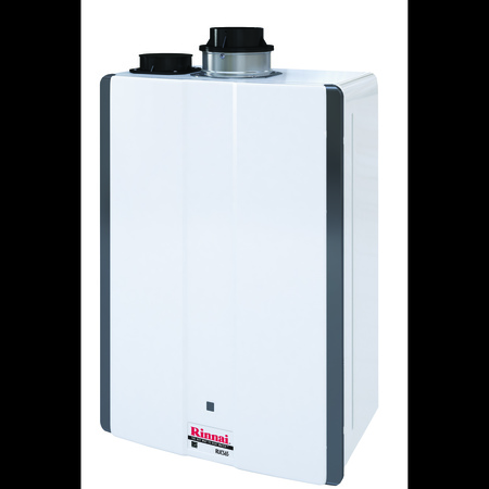RINNAI Super HE 6.5 GPM 130K BTU Natural Gas Interior Tankless Water Heater RUCS65IN